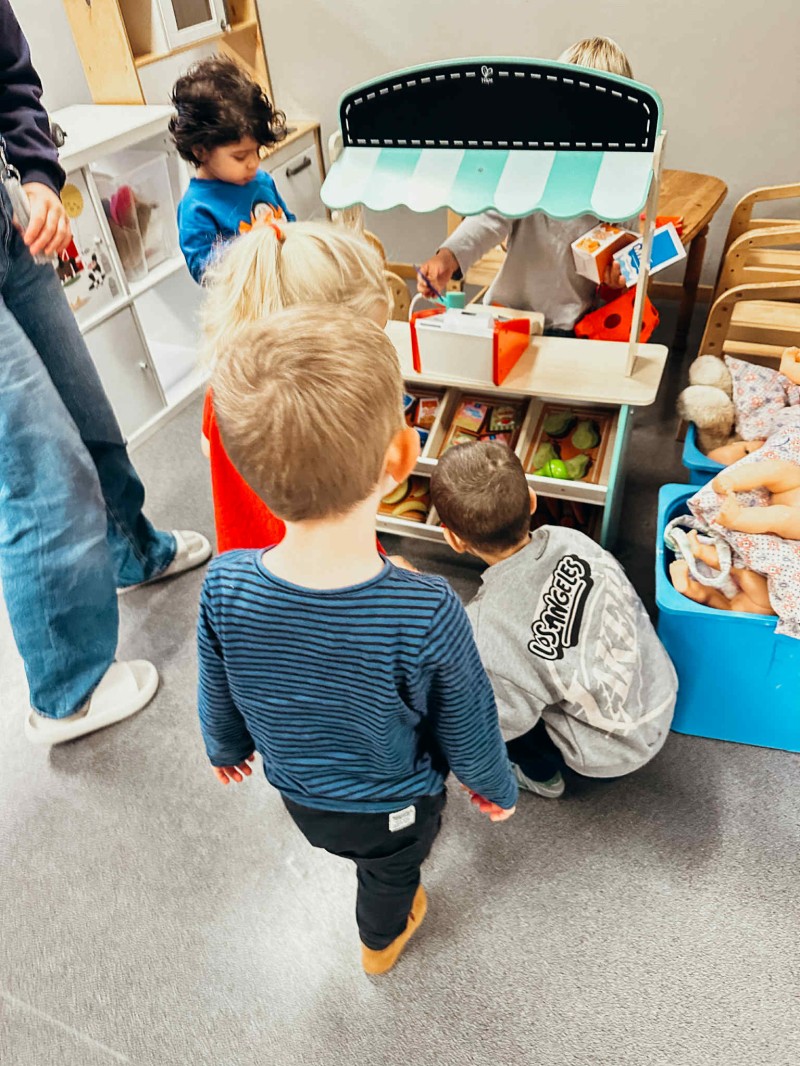 Butikklek i kiosken