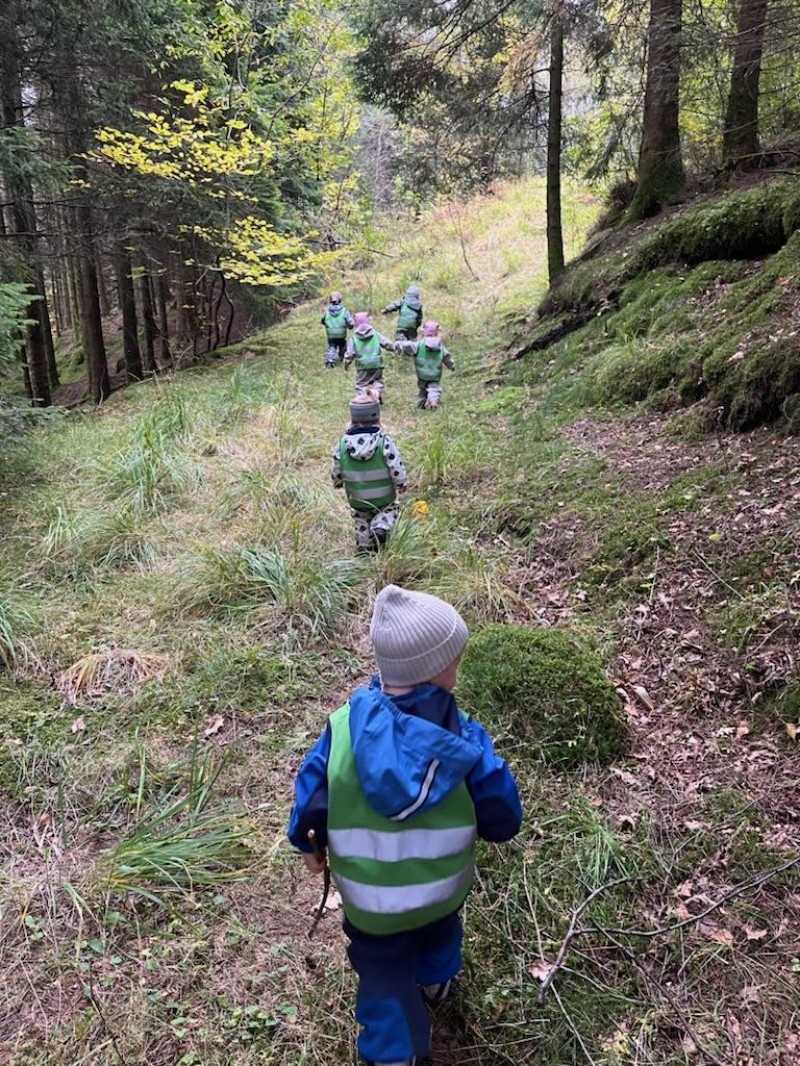 På tur til "Stjerneskogen" i Øyno