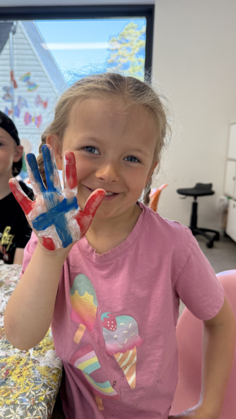 Vi forbereder oss til 17.mai