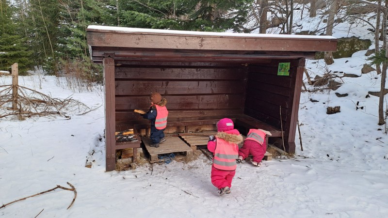 Gapahuken vår