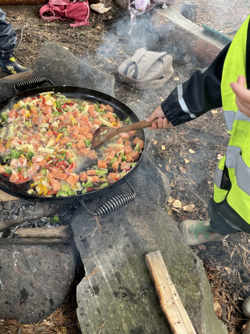 Grønnsaks wok