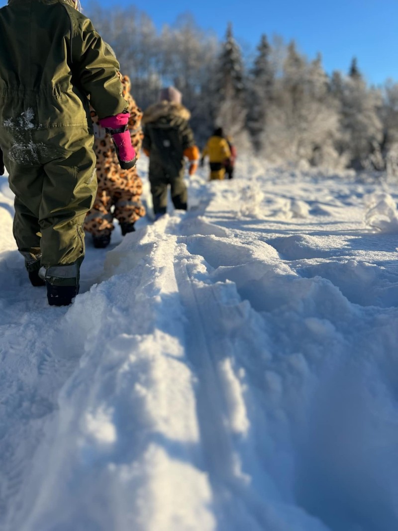 Vinter på Årvoll