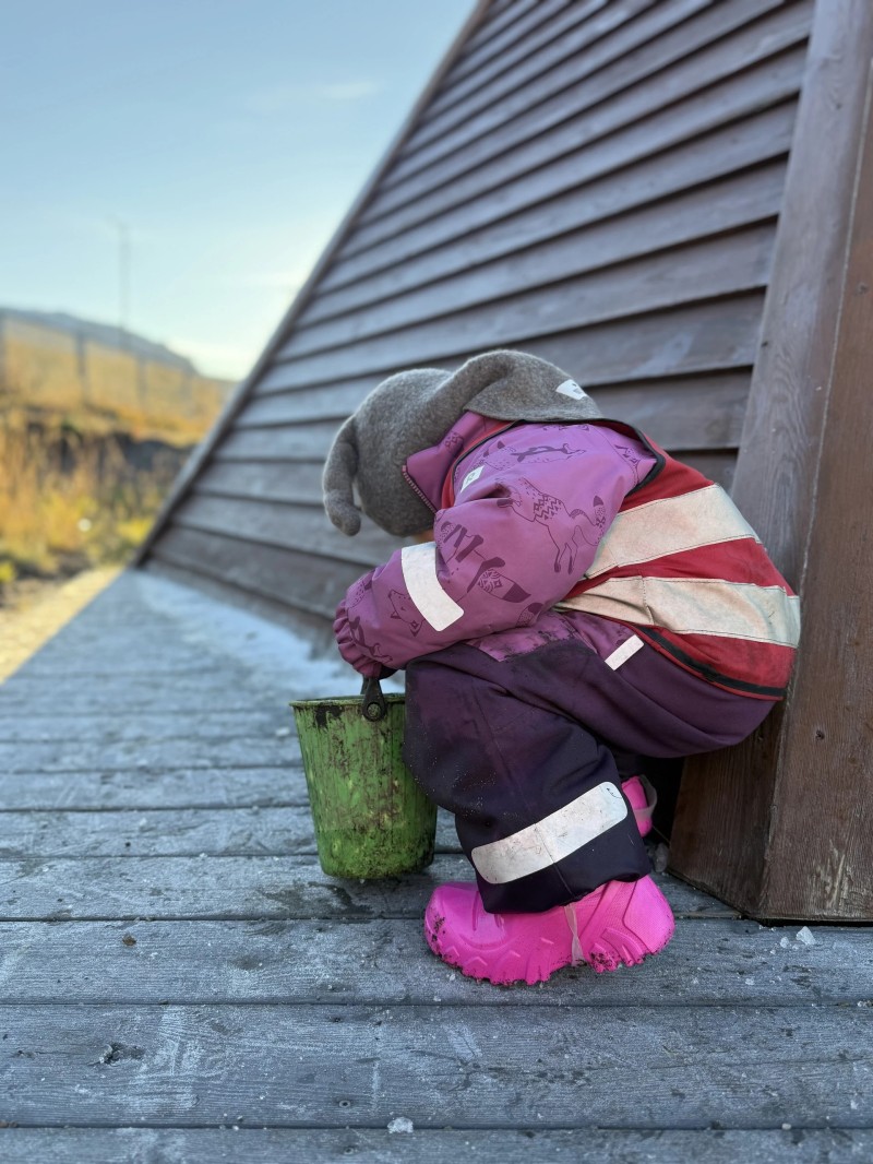 "Hva kan jeg fylle i bøtta idag..?"