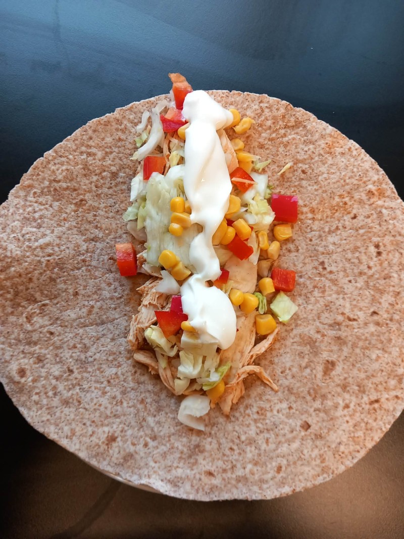 taco med kylling