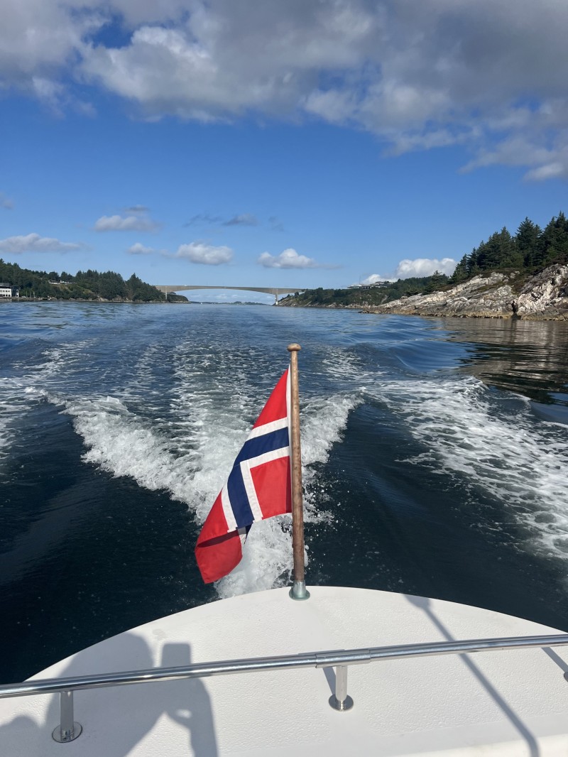 Fin dag på sjøen