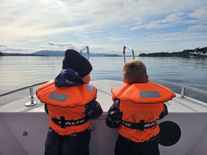 Utsikt frå bauen