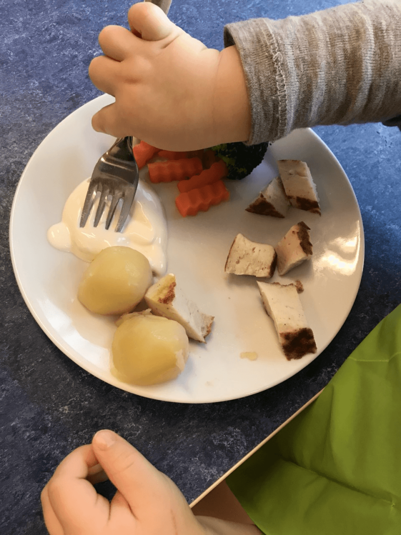 Mye læring i et måltid