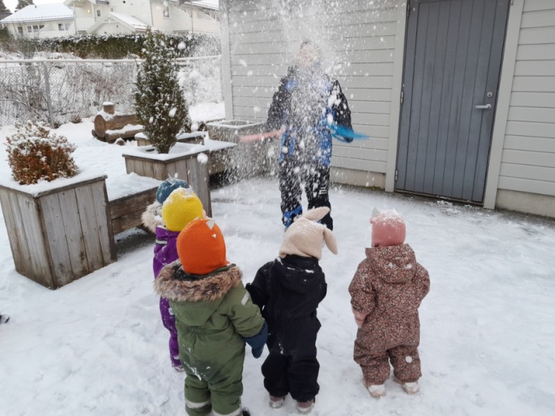 Snø er gøy